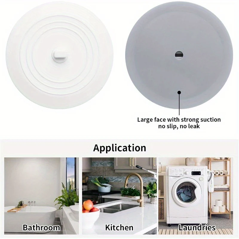 20 pcs Vaincre Silicone Bathtub Drain Stopper